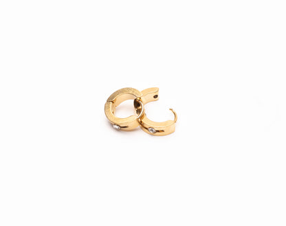 Goddess Gold Hoop Earrings